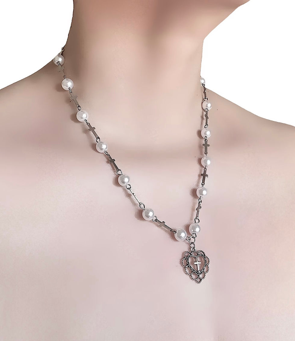 Miniature : Pearly Devotion Necklace