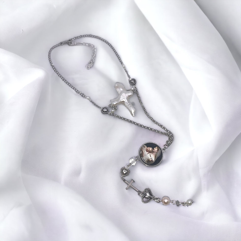 Miniature : The Blessed Mother Choker
