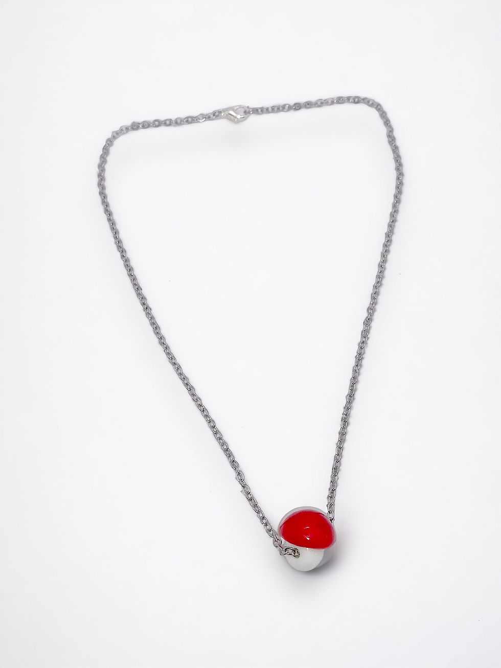 Miniatyrbild: Red Cap Mushroom Necklace 