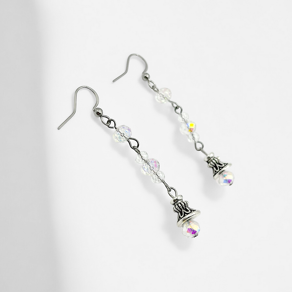 Thumbnail: Crystal Drop Earrings