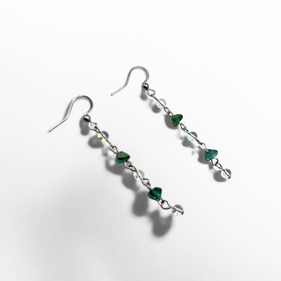 Thumbnail: Crystal Cascade Earrings