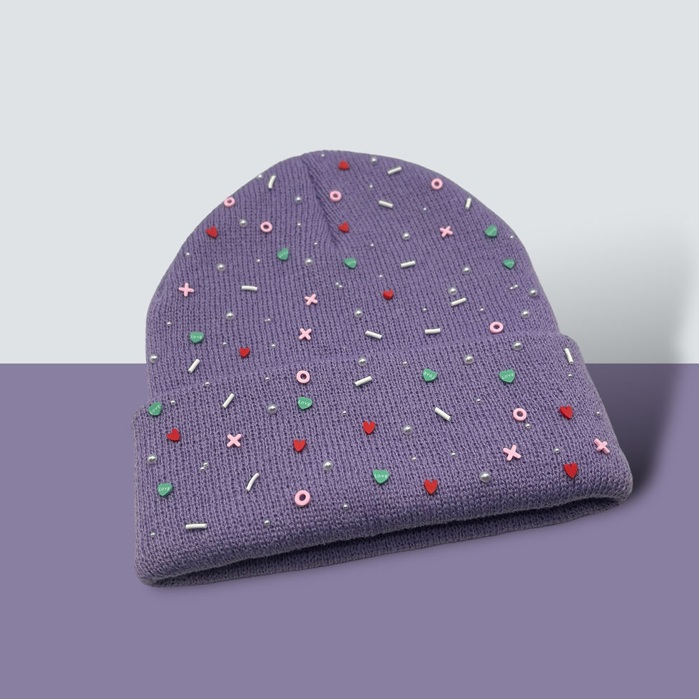 Miniatyrbild: Sprinkles Lilac Beanie