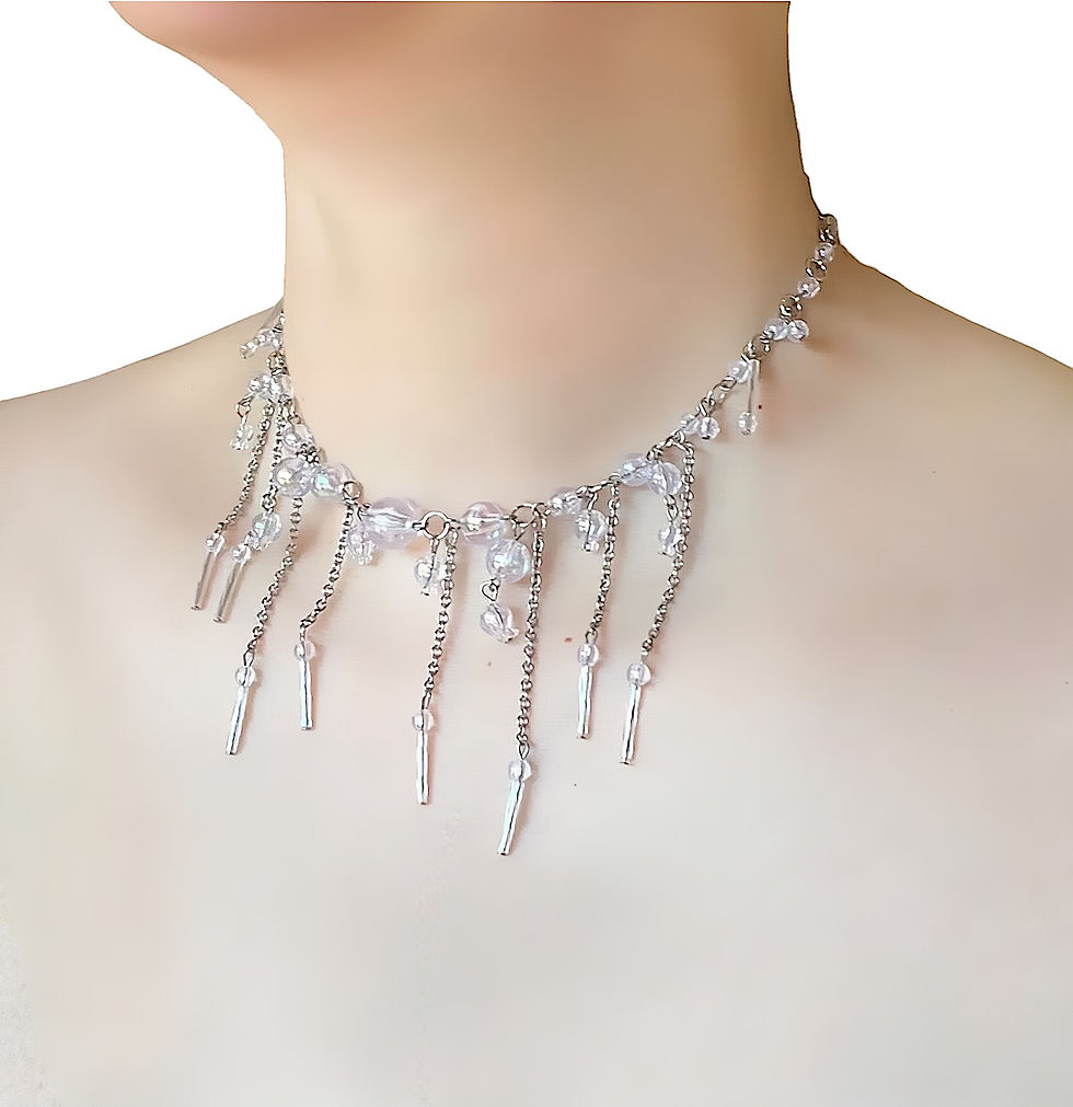 Miniaturbild: The Iridescent Fringe Necklace