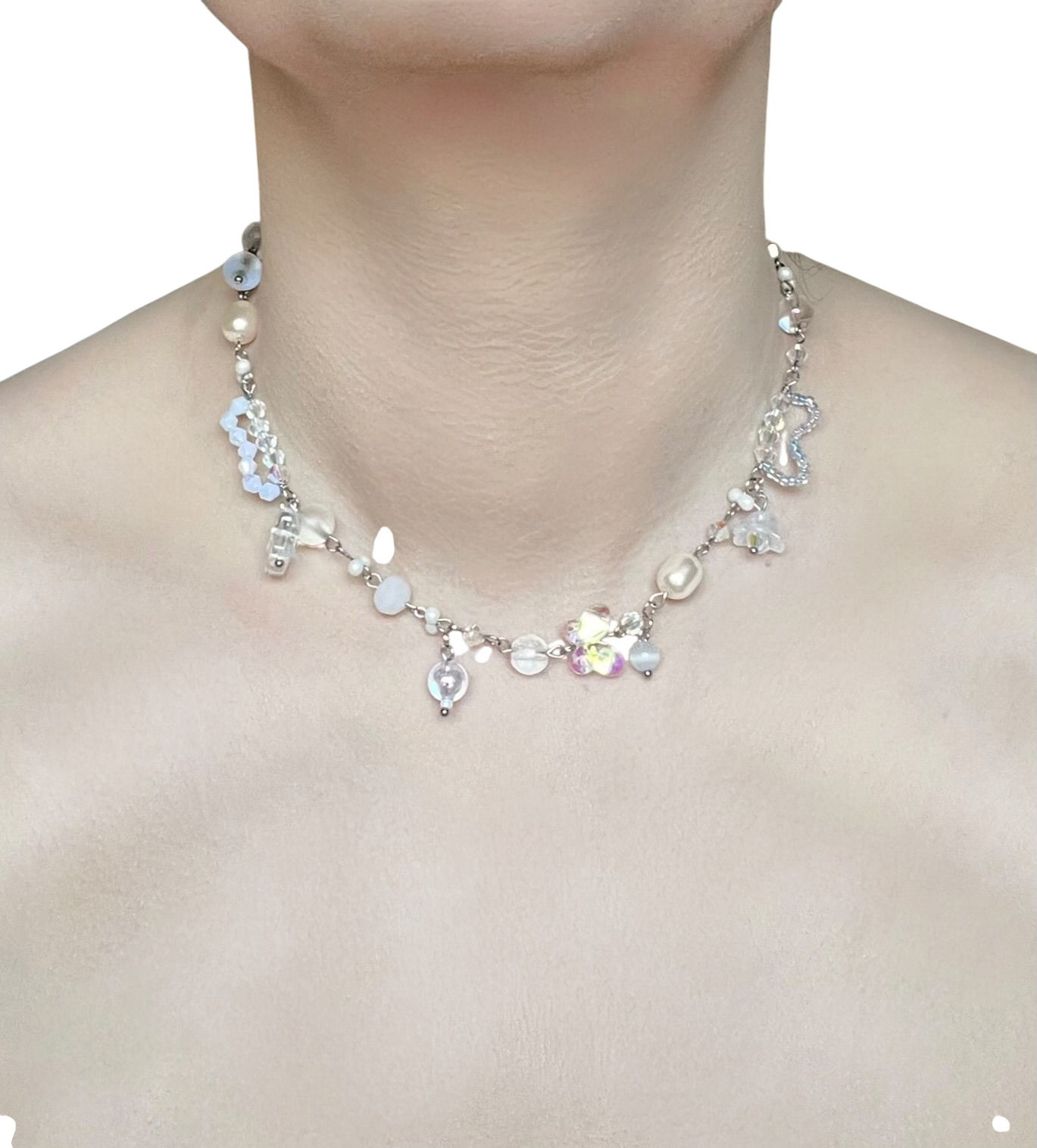 Moonlit Flutter Relic Necklace