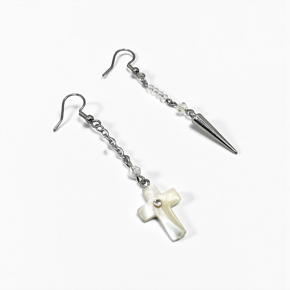 Miniature : Sacred Divide Mismatched Earrings