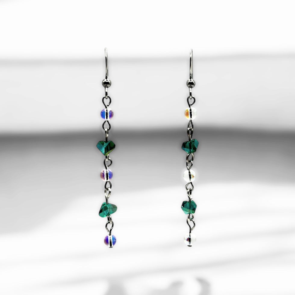 Thumbnail: Crystal Cascade Earrings