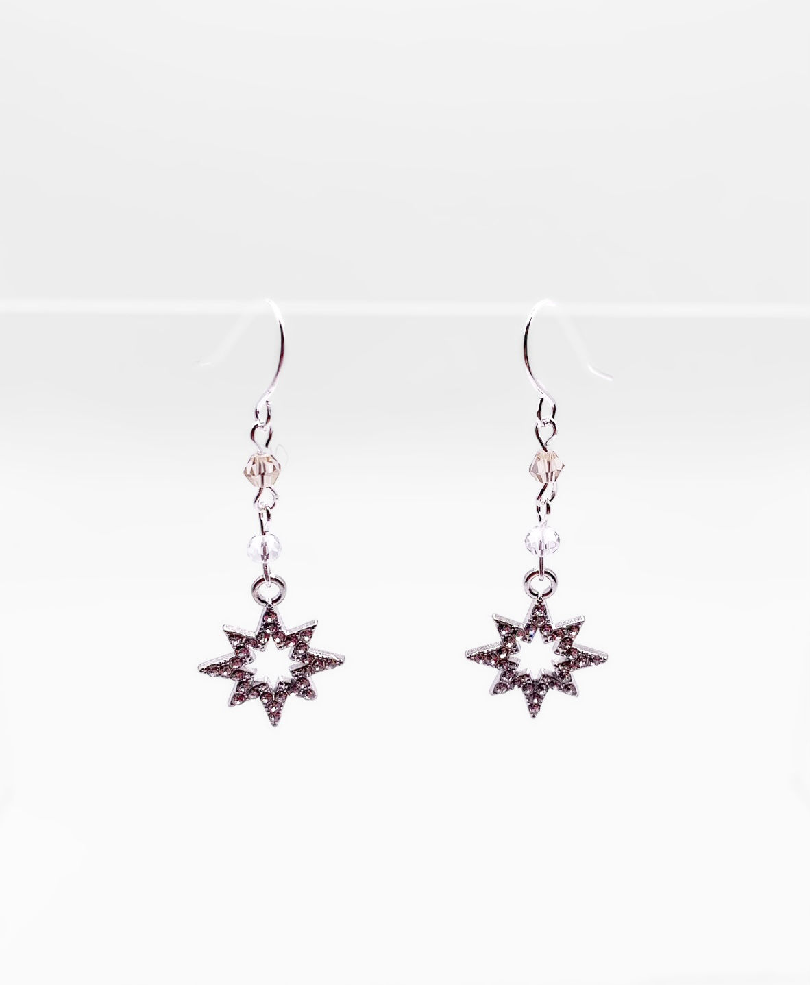Rhinestone Star Earrings
