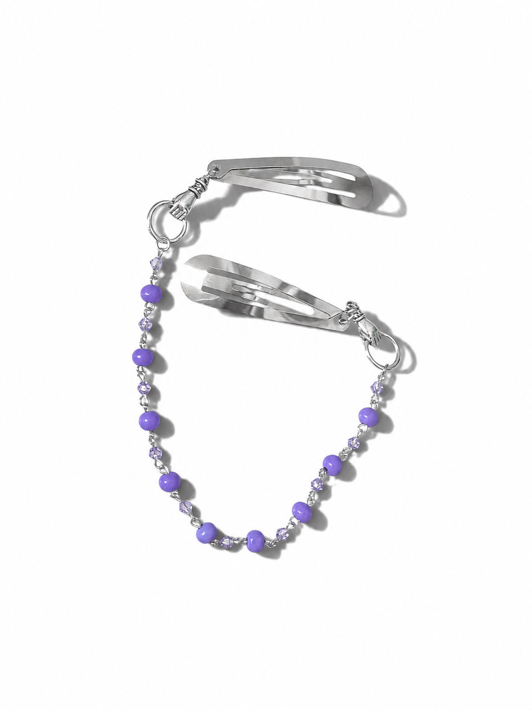 Held in Violet Hair Chain