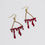 Miniatura: Blood Drop Earrings
