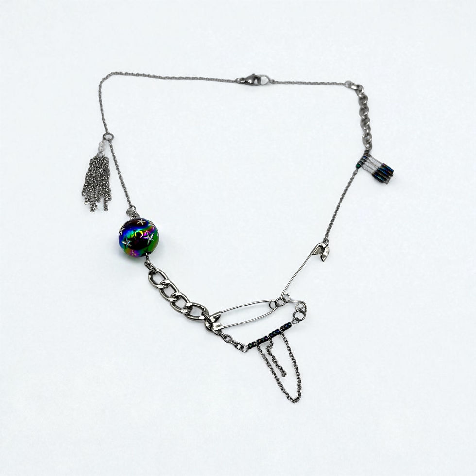 Miniature : Chaos Orbit Fidget Necklace