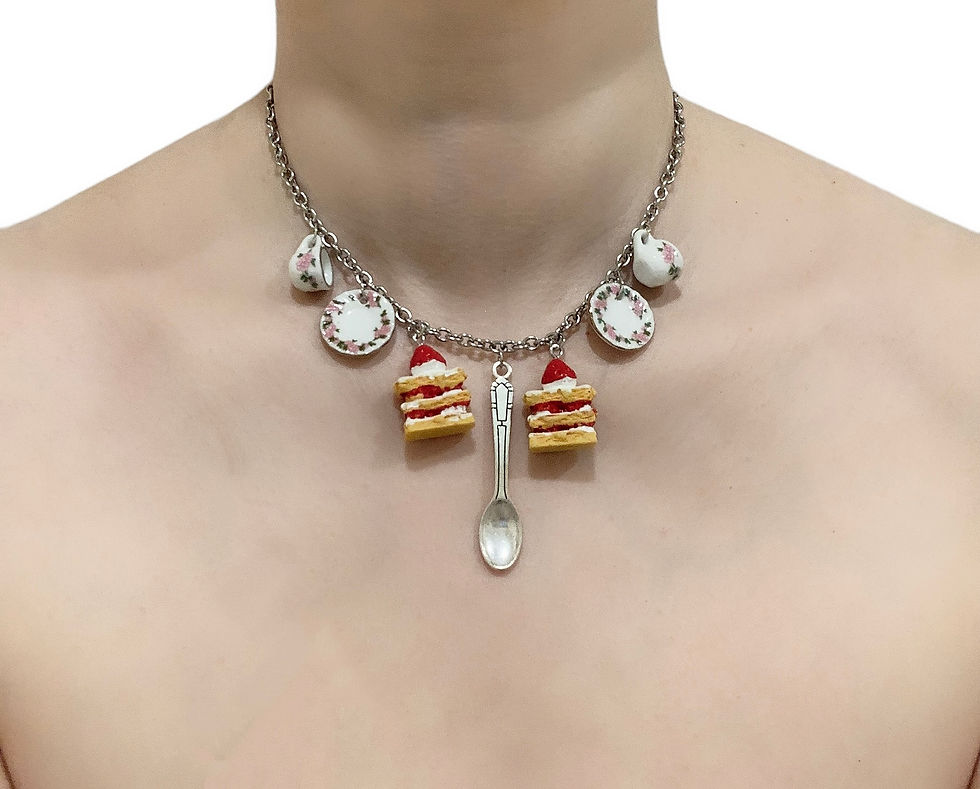 Thumbnail: Tea for Two Necklace 