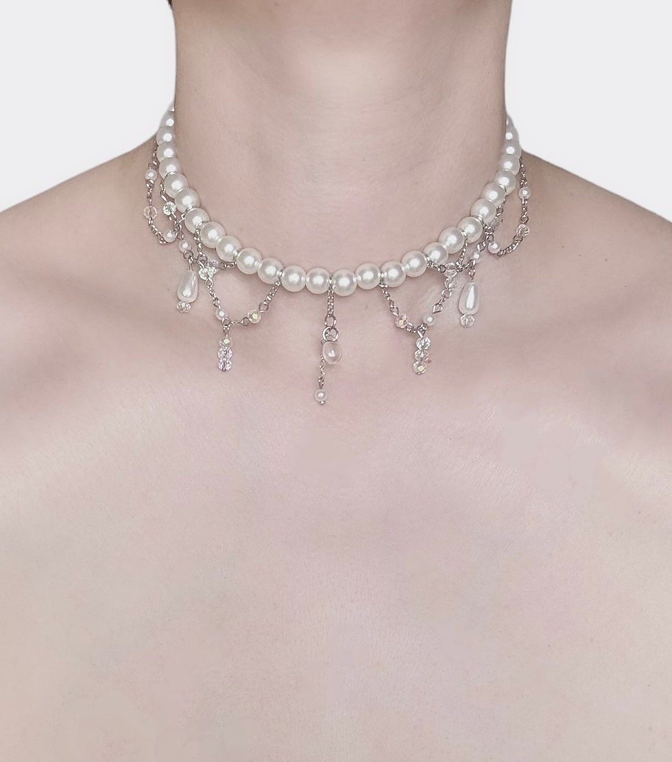 Miniatura: Pearl Serenity Choker