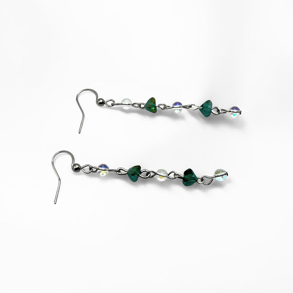 Thumbnail: Crystal Cascade Earrings