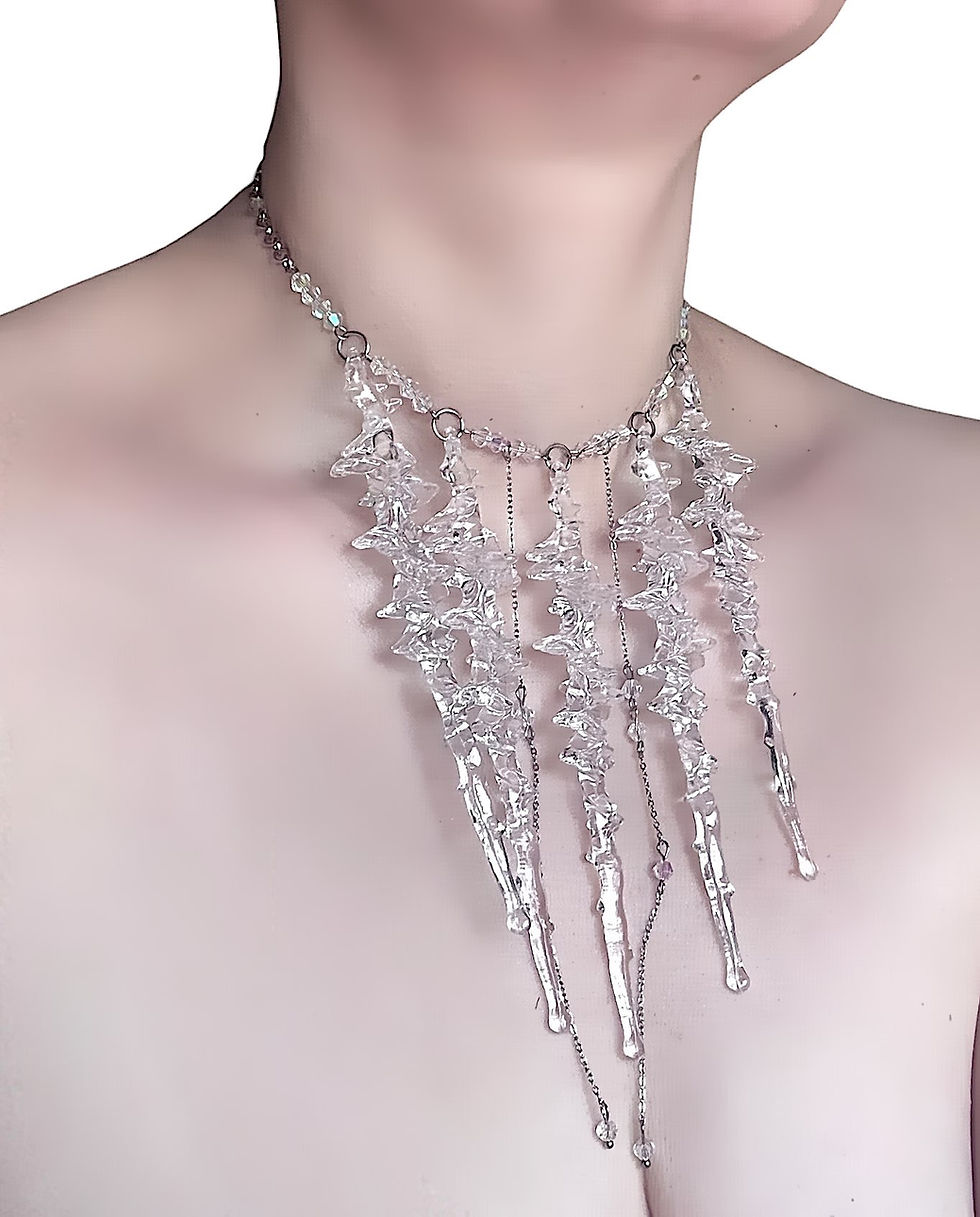 Miniatyrbild: Frostfall Icicle Choker