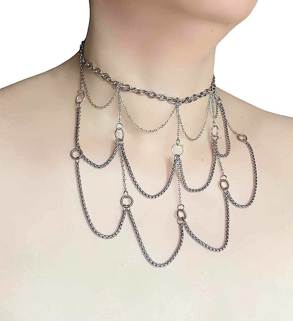 Miniature : Liquid Metal Symphony Choker