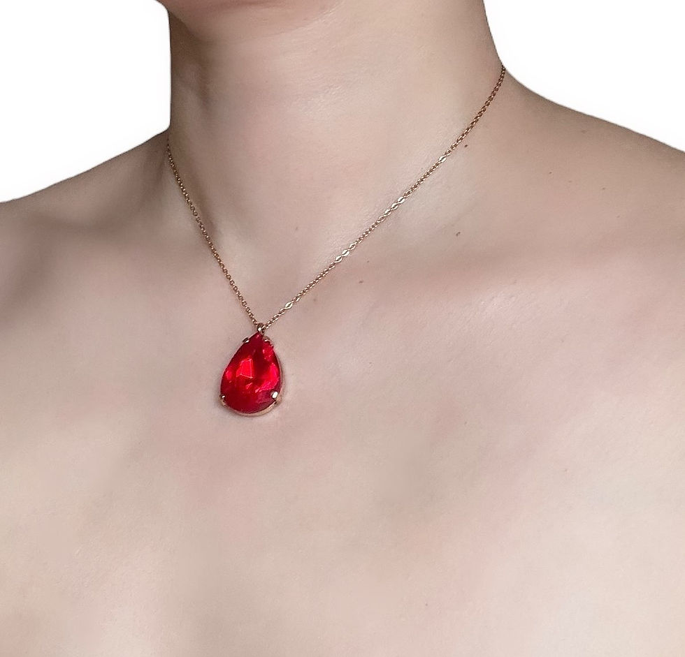 Miniatura: Dance of Ruby Necklace