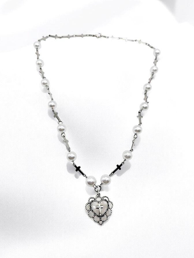 Miniatura: Pearly Devotion Necklace