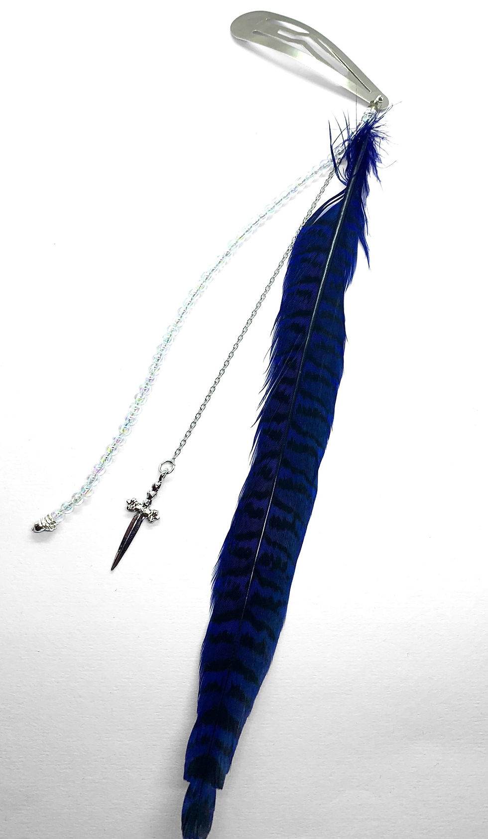 Miniature : Chained Feather Hair Clip
