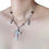 Miniature : Gothic Skull Cross Necklace