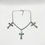 Miniature : The Triple Cross Necklace