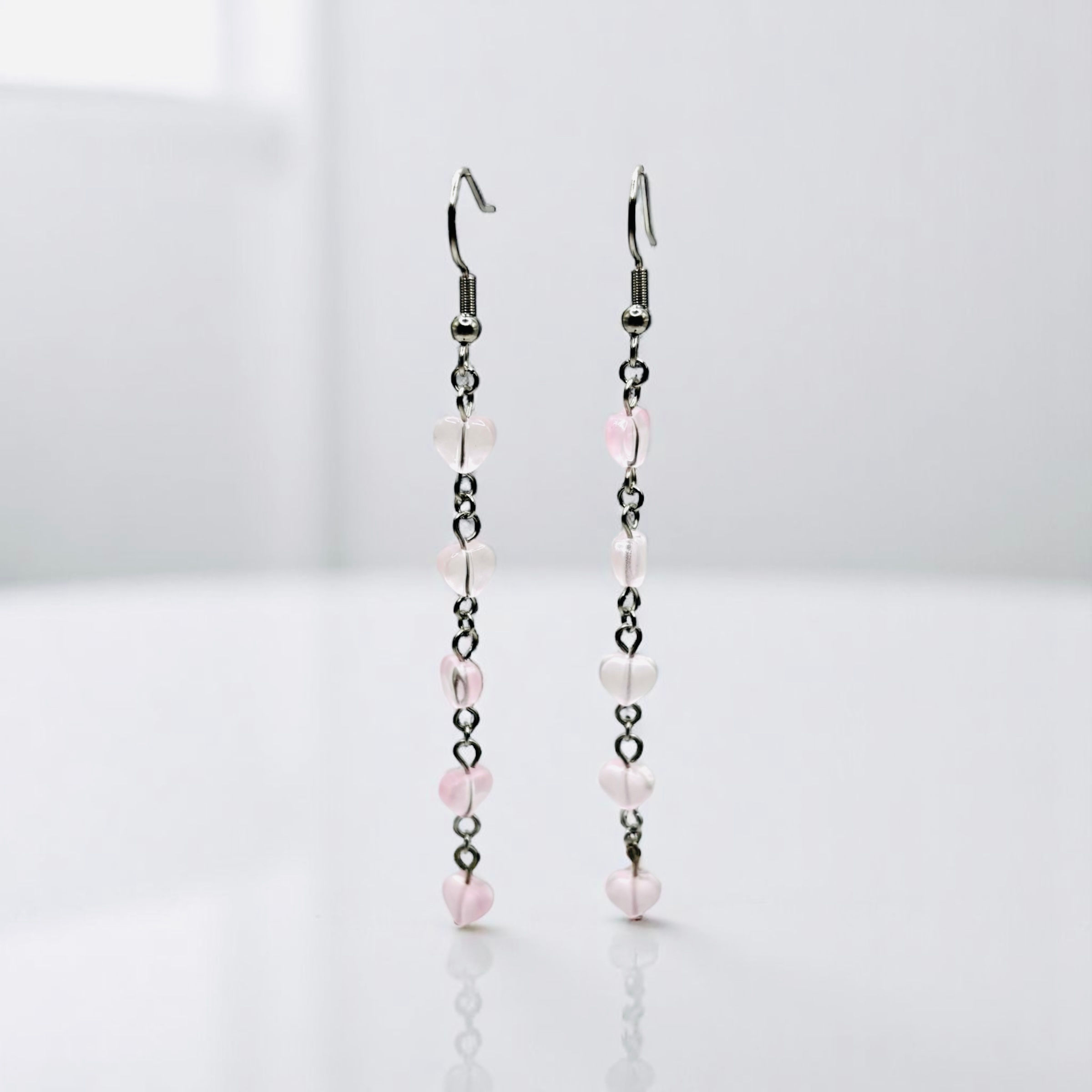 Blushing Cascade Earrings