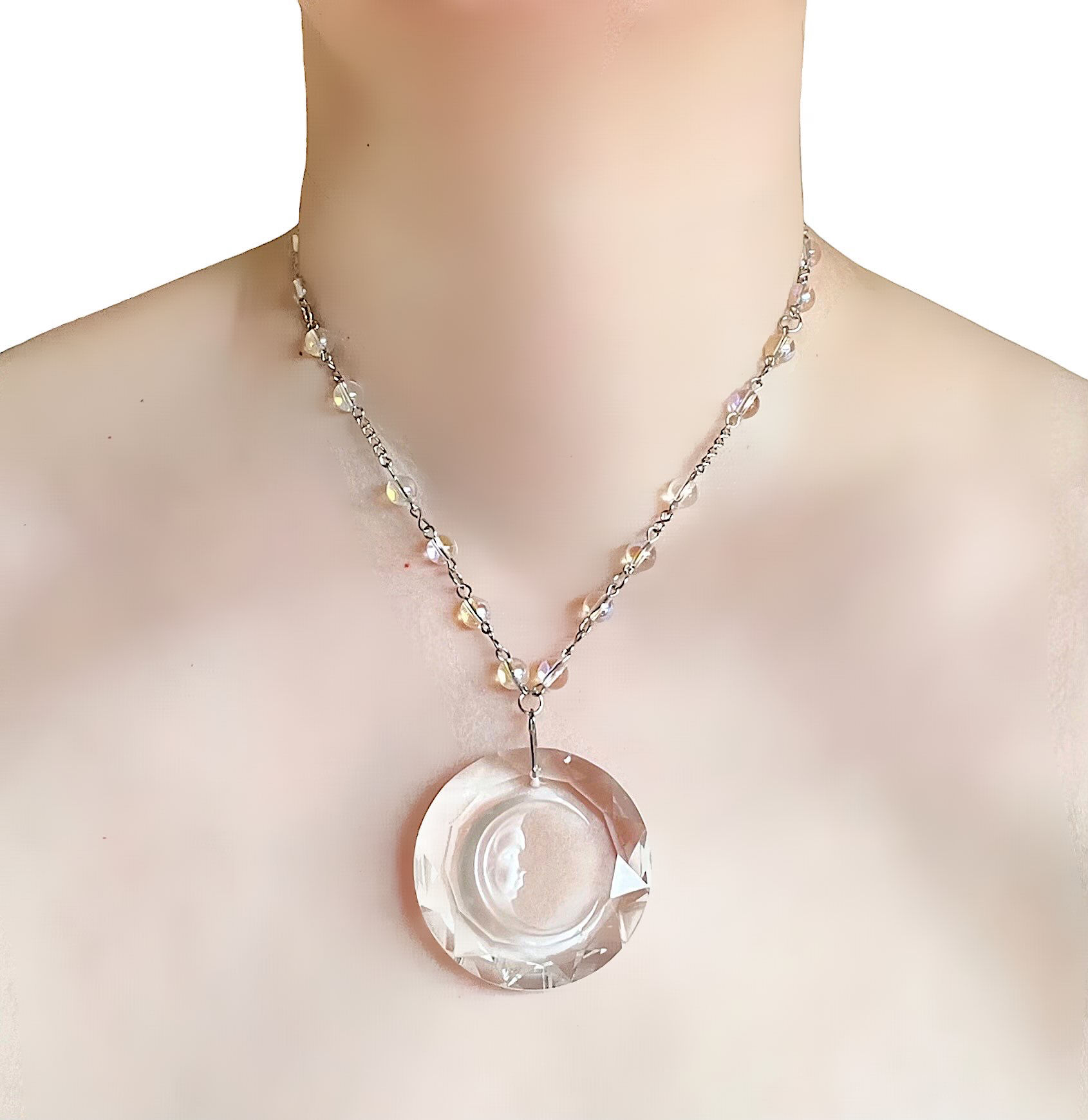 The Moonlit Cameo Relic Necklace