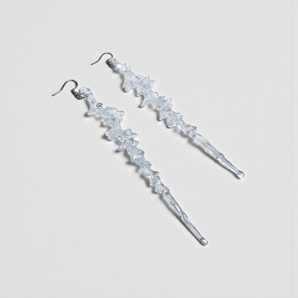 Miniatyrbild: Frostfall Icicle Earrings