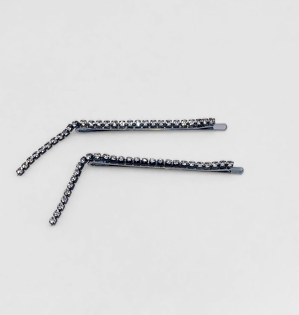 Miniatyrbild: Diamanté Hair Slides