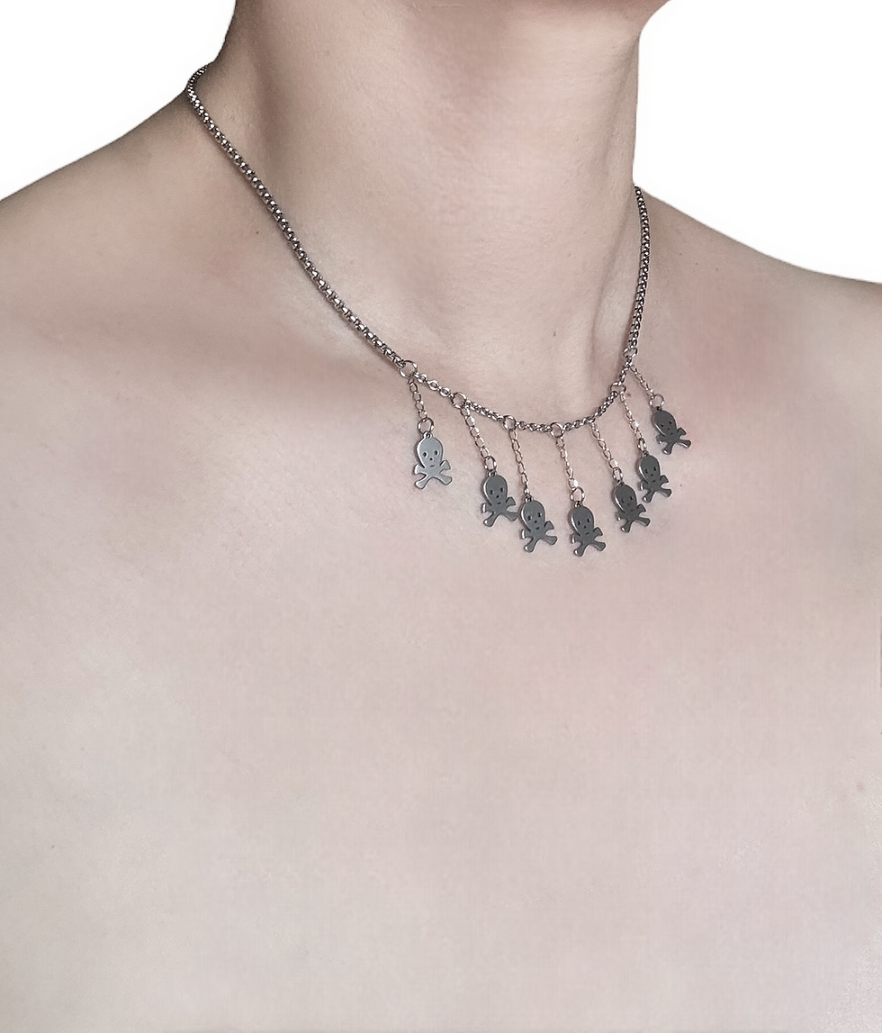 Miniature : Skulls Necklace