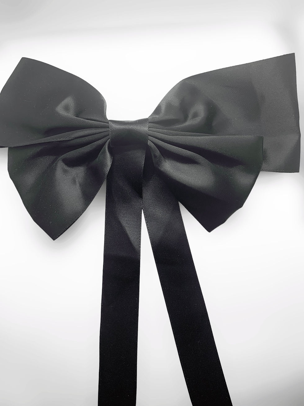 Miniature : Large Black Victorian Bow Hair Clip