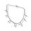 Miniaturbild: Opaline Raindrop Choker