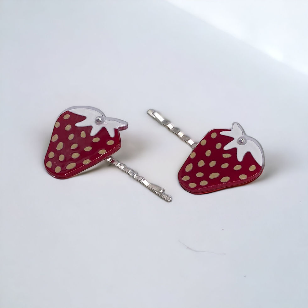 Miniaturbild: Strawberry Hair Slides 