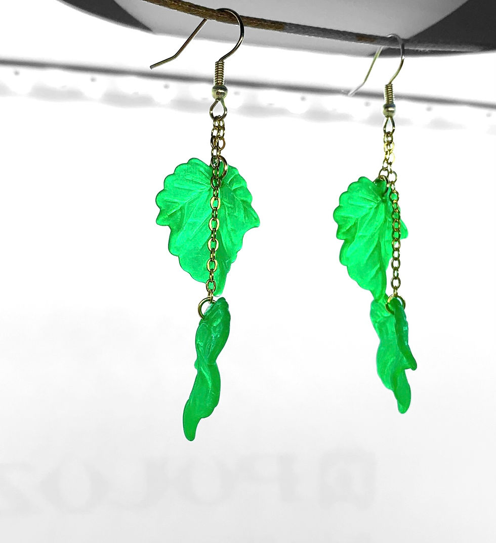 Miniatyrbild: Folio Earrings - Gold Plated Hooks