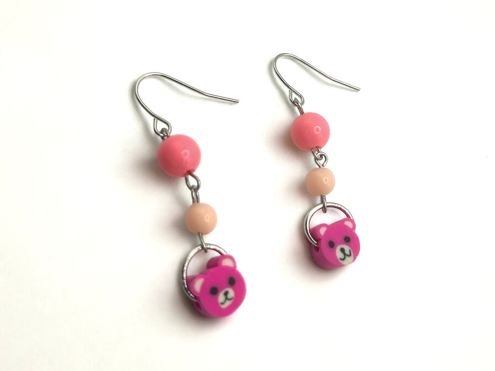 Thumbnail: Charming Bear Earrings