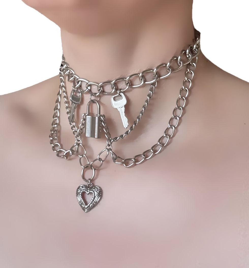 Miniatyrbild: Lock and Key Chunky Choker 