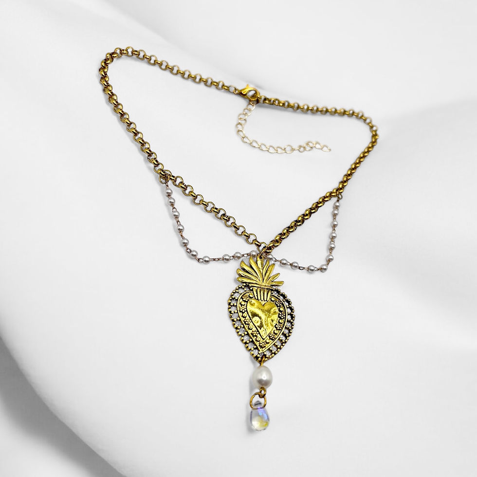 Miniature : The Celestial Heart Necklace 