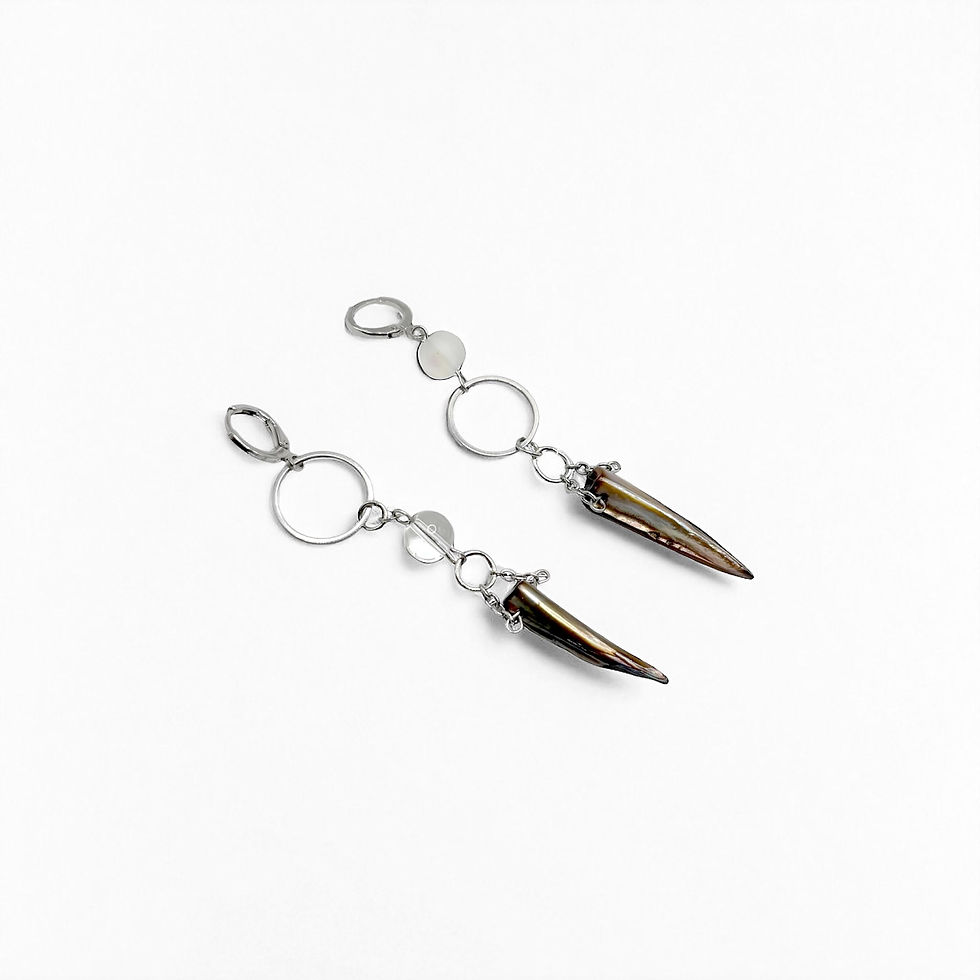 Miniaturbild: Lunar Fang Earrings 