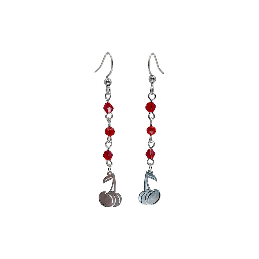 Miniaturbild: Cherry Bomb Swing Earrings 