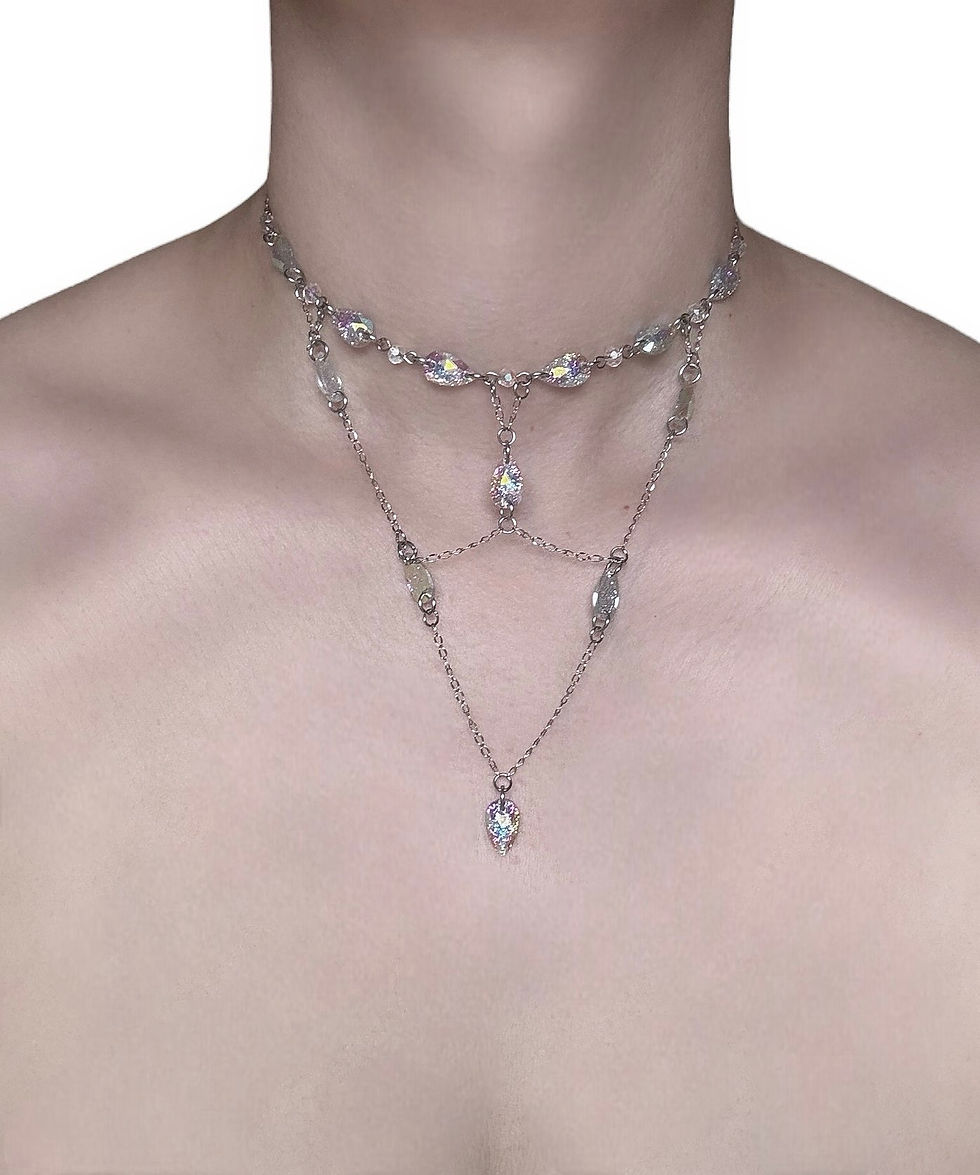 Miniatura: The Prismatic Cascade Necklace
