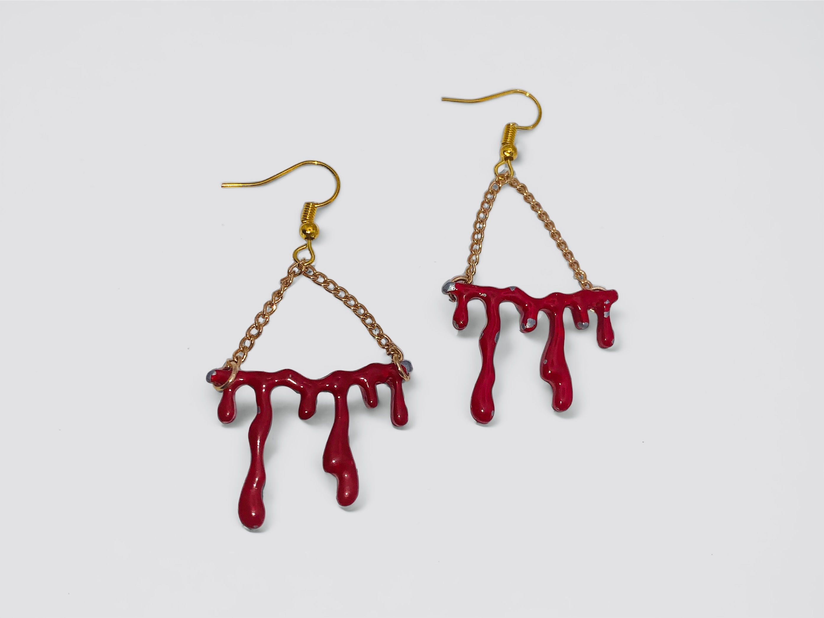 Blood Drop Earrings