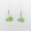 Thumbnail: Iridescent Butterfly Earrings  - Silver Plated Hooks