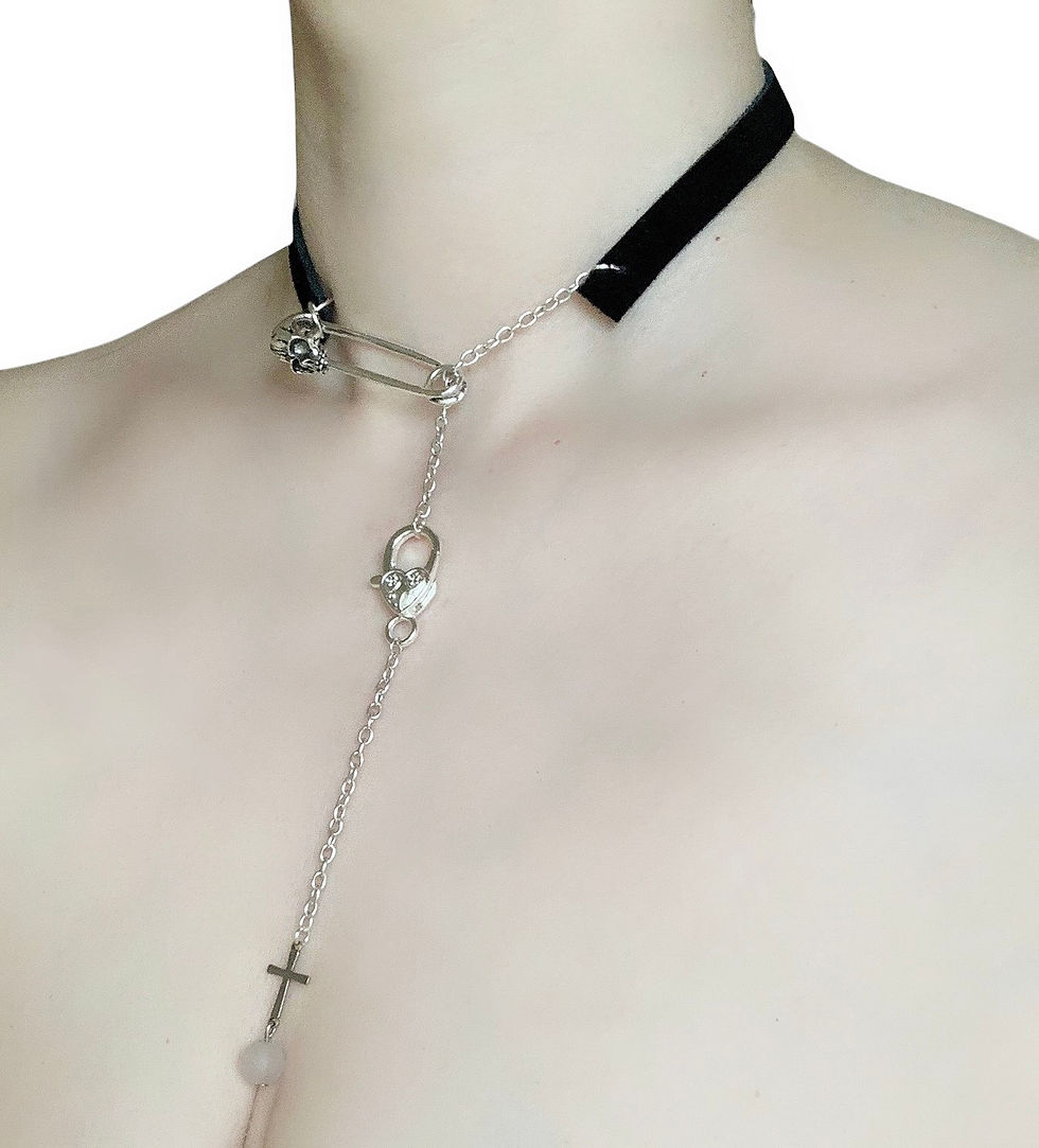 Miniaturbild: Light and Dark Choker - Genuine Leather