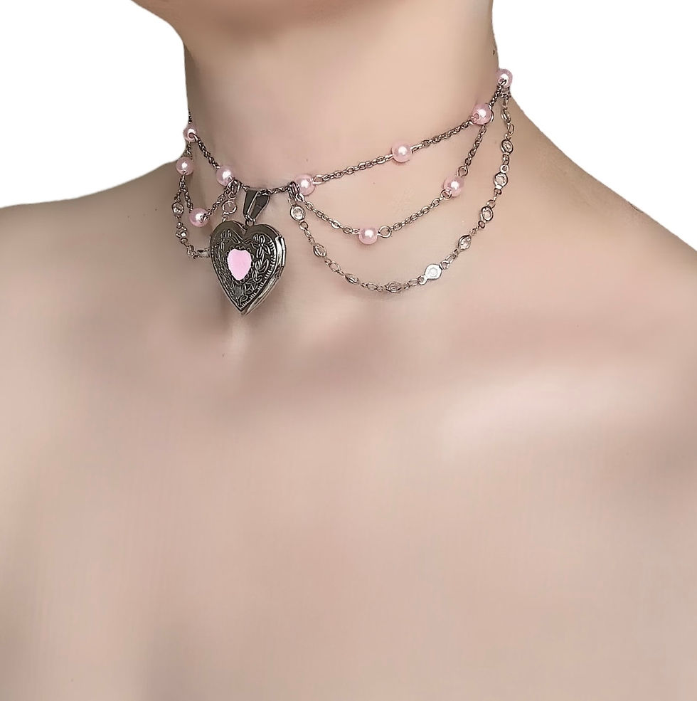 Thumbnail: Pink Pearl Seduction Choker