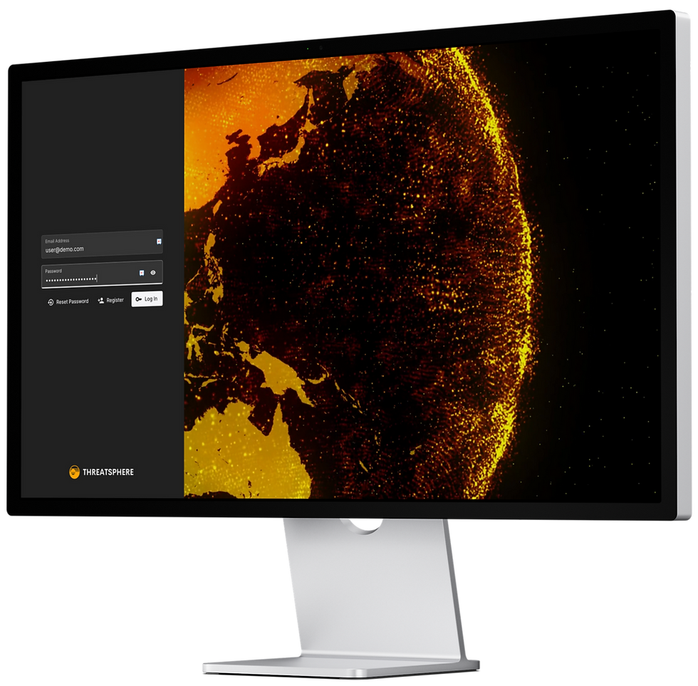 Threatsphere Login Page