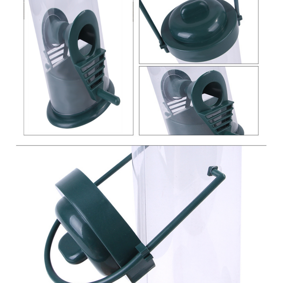 Classic Round Tube Bird Feeder, Squirrel Buster Bird Feeder