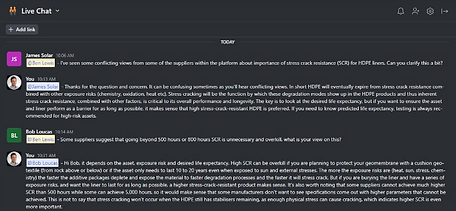screenshot of the GeoKonect community platform
