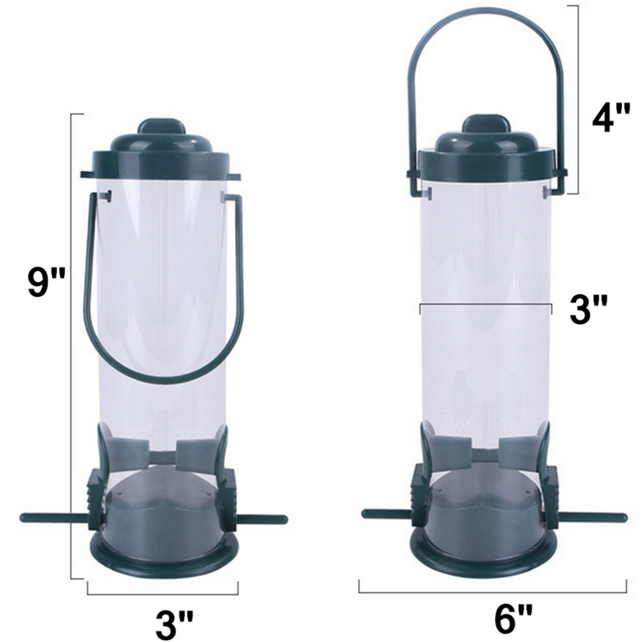Classic Round Tube Bird Feeder, Squirrel Buster Bird Feeder