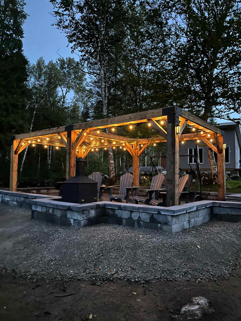 travaux aménagement chalet 16