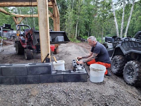 travaux aménagement chalet 3