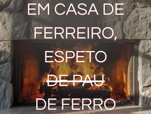 Em casa de ferreiro, espeto de ferro!